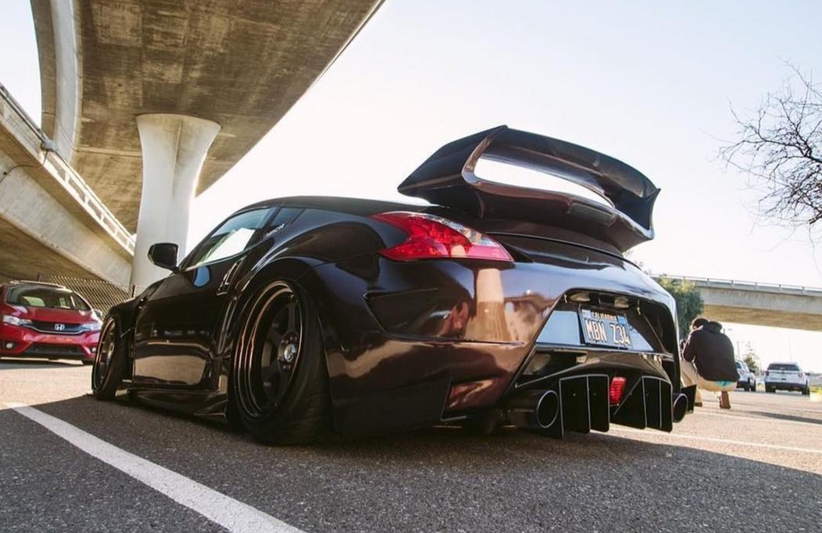 Nissan 350Z/370Z Amuse - Classic Edition Rear Diffuser Aerodynamics