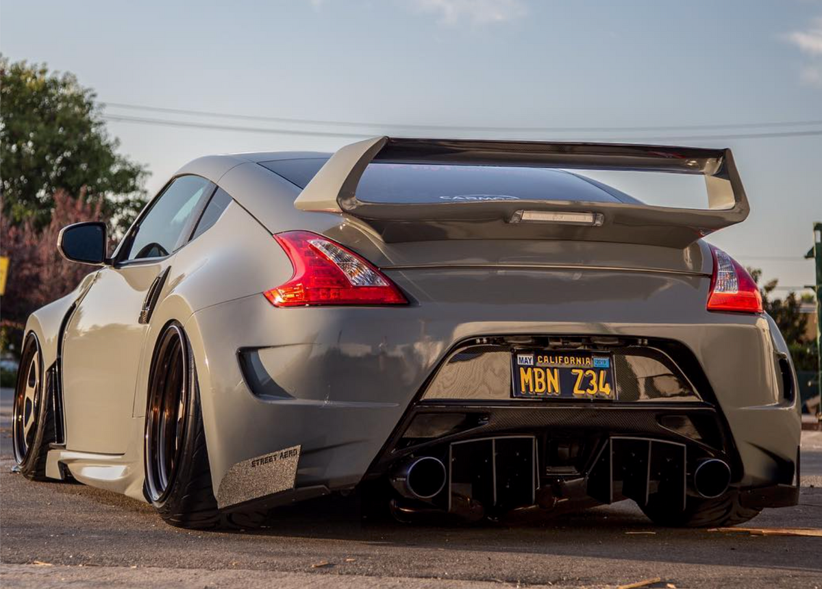 Nissan 350Z/370Z Amuse - Classic Edition Rear Diffuser Aerodynamics