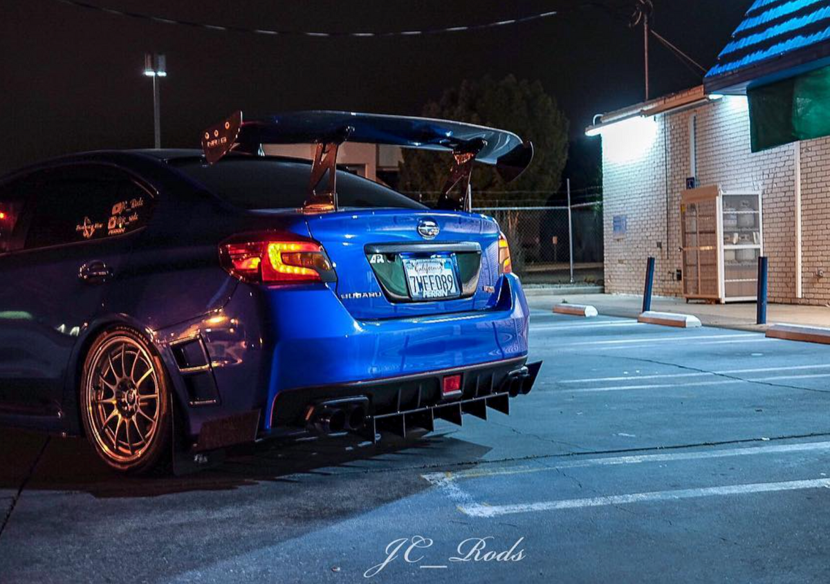 2015-2021 Subaru Wrx - Classic Edition Rear Diffuser Aerodynamics