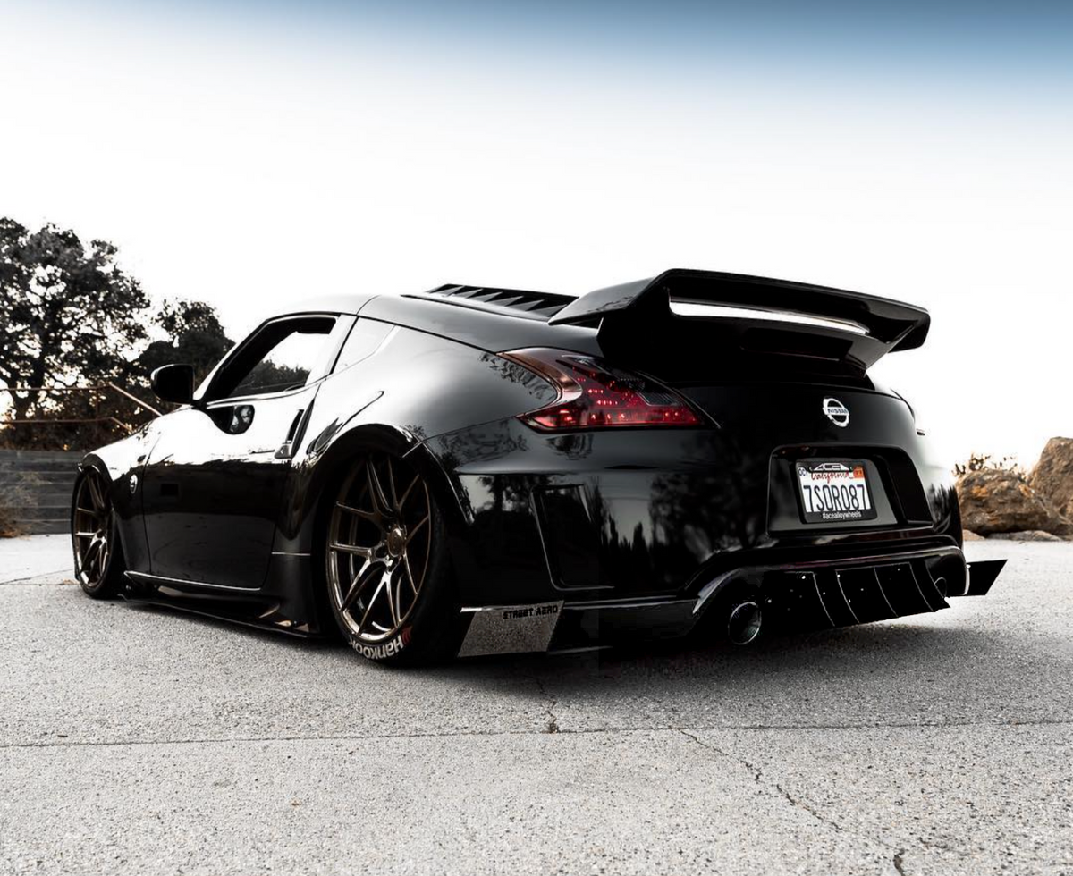 Dont Relistttttt2009-2014 Nissan 370Z Nismo - Classic Edition Rear Diffuser Aerodynamics