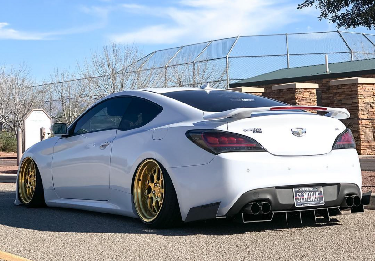 Hyundai Genesis Coupe - Classic Edition Rear Diffuser Aerodynamics