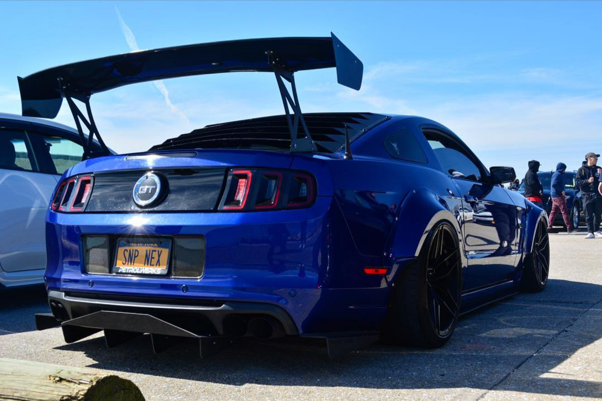 2013-2014 Ford Mustang - Classic Edition Rear Diffuser Aero Dynamics