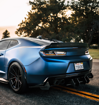 2016-2023 Chevrolet Camaro Ss (Quad Exhaust) - Classic Edition Rear Diffuser Aerodynamics