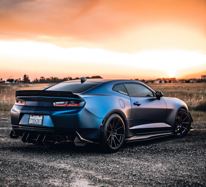 2016-2023 Chevrolet Camaro Ss (Quad Exhaust) - Classic Edition Rear Diffuser Aerodynamics