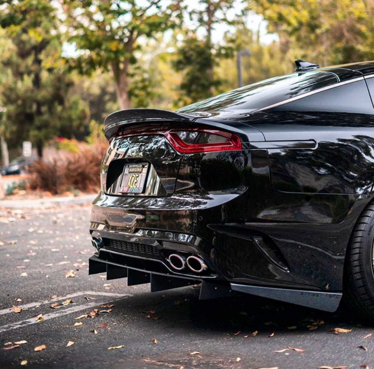 2017+ Kia Stinger - Classic Edition Rear Diffuser Aero Dynamics