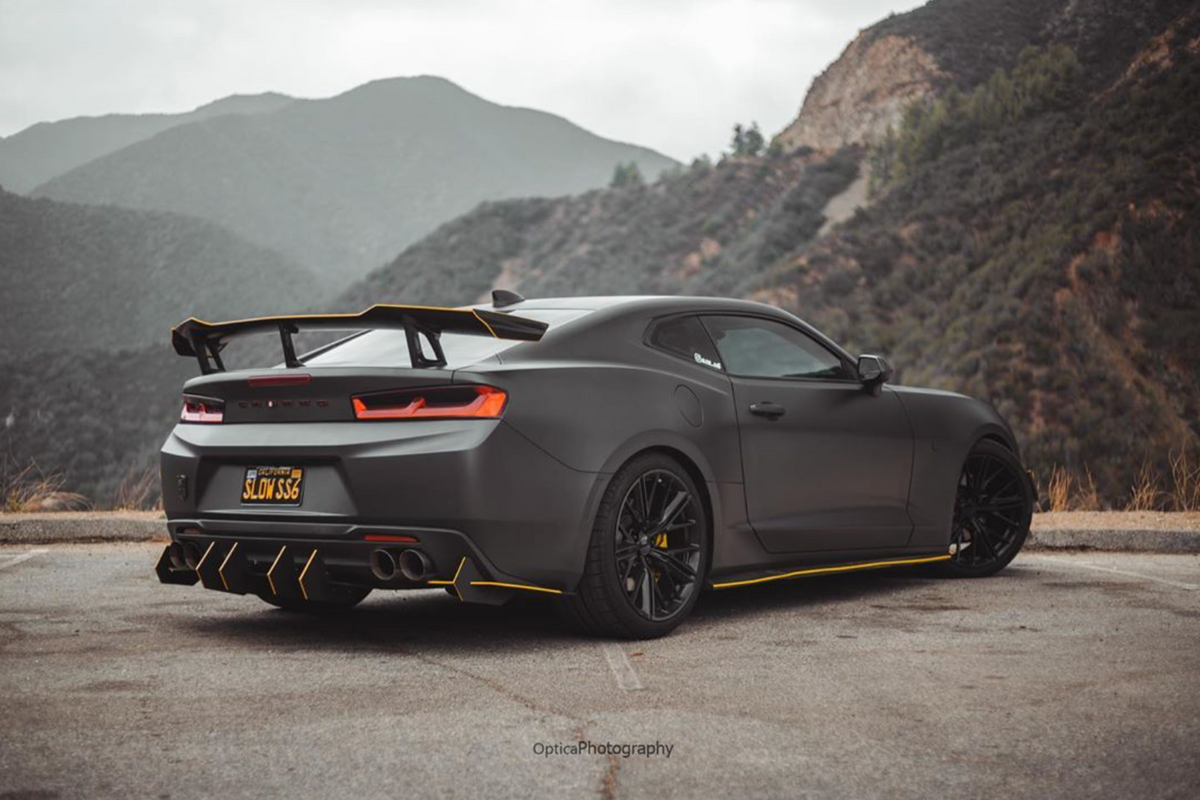 2016-2023 Chevrolet Camaro Ss (Quad Exhaust) - Classic Edition Rear Diffuser Aerodynamics