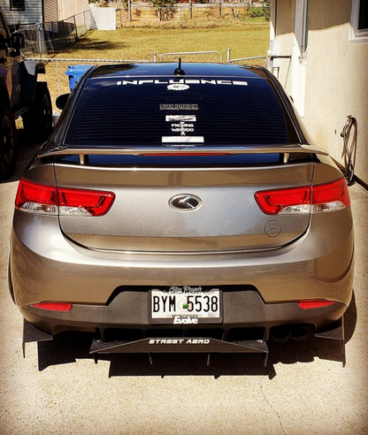 2010-2013 Kia Forte Koup - Classic Edition Rear Diffuser Aero Dynamics