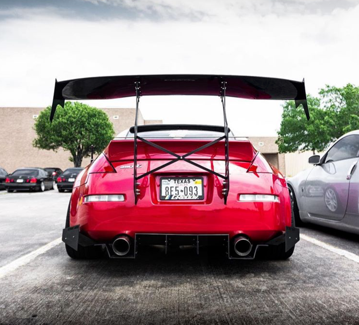 Nissan 350Z - Classic Edition Rear Diffuser Aerodynamics