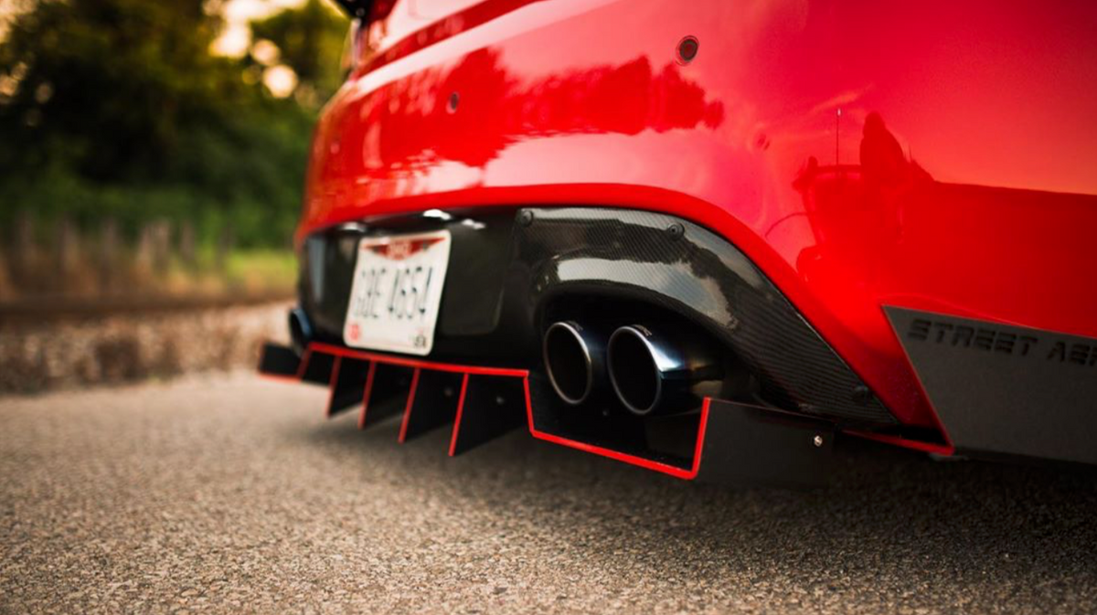 Hyundai Genesis Coupe - Classic Edition Rear Diffuser Aerodynamics