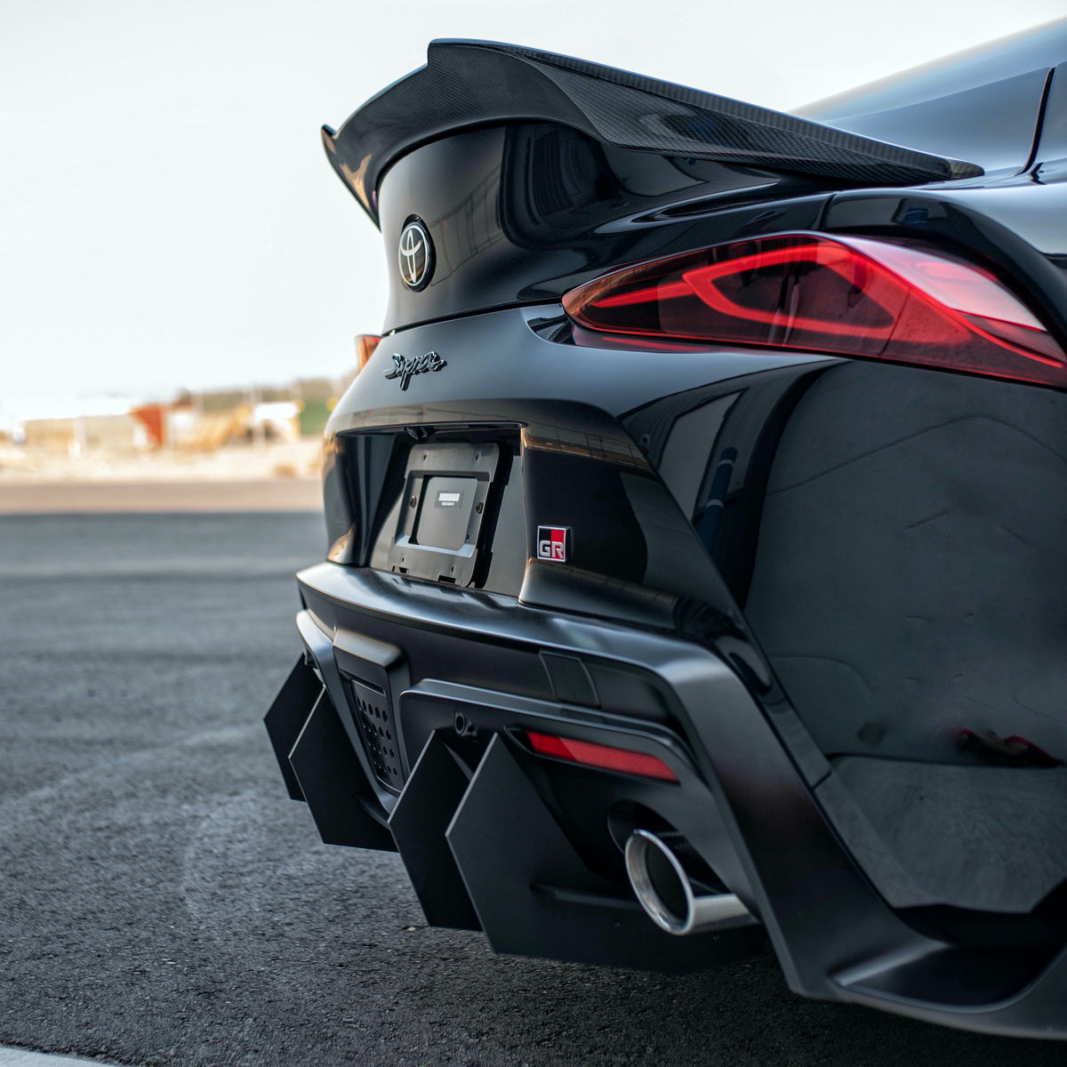 2019+ Toyota Supra Mk5 - Classic Edition Rear Diffuser Aero Dynamics