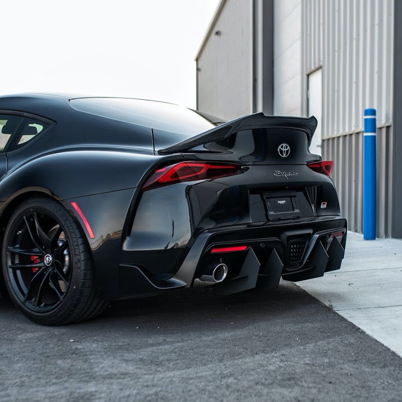 2019+ Toyota Supra Mk5 - Classic Edition Rear Diffuser Aero Dynamics