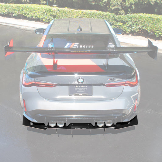 2021-2023 Bmw M4 Competition - Rear Diffuser Aerodynamics