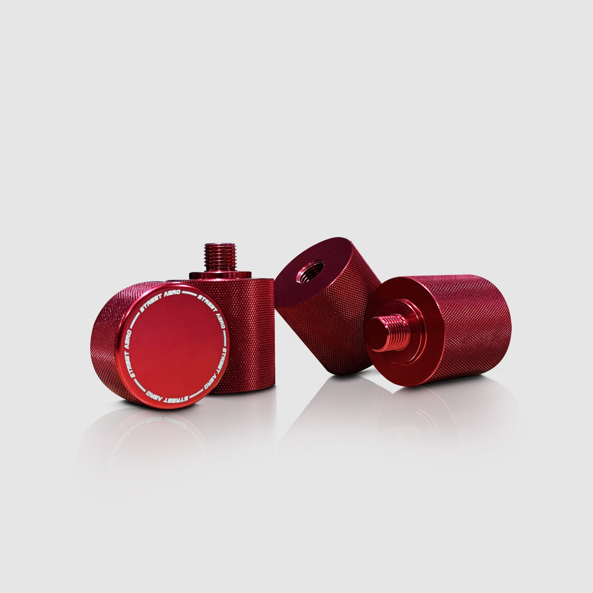 Stackable Billet Shift Knob Red Vehicle Knobs