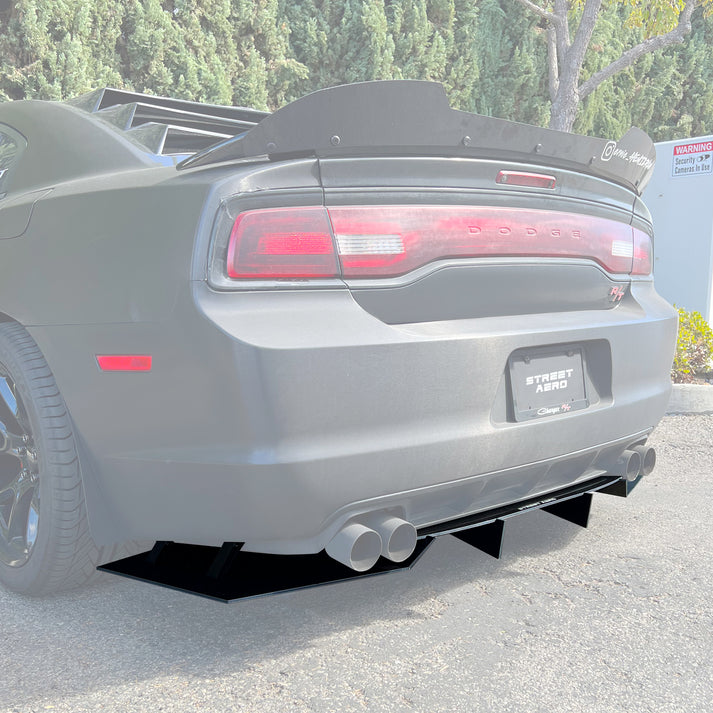 2011-2014 Dodge Charger RT - Rear Diffuser – Street Aero