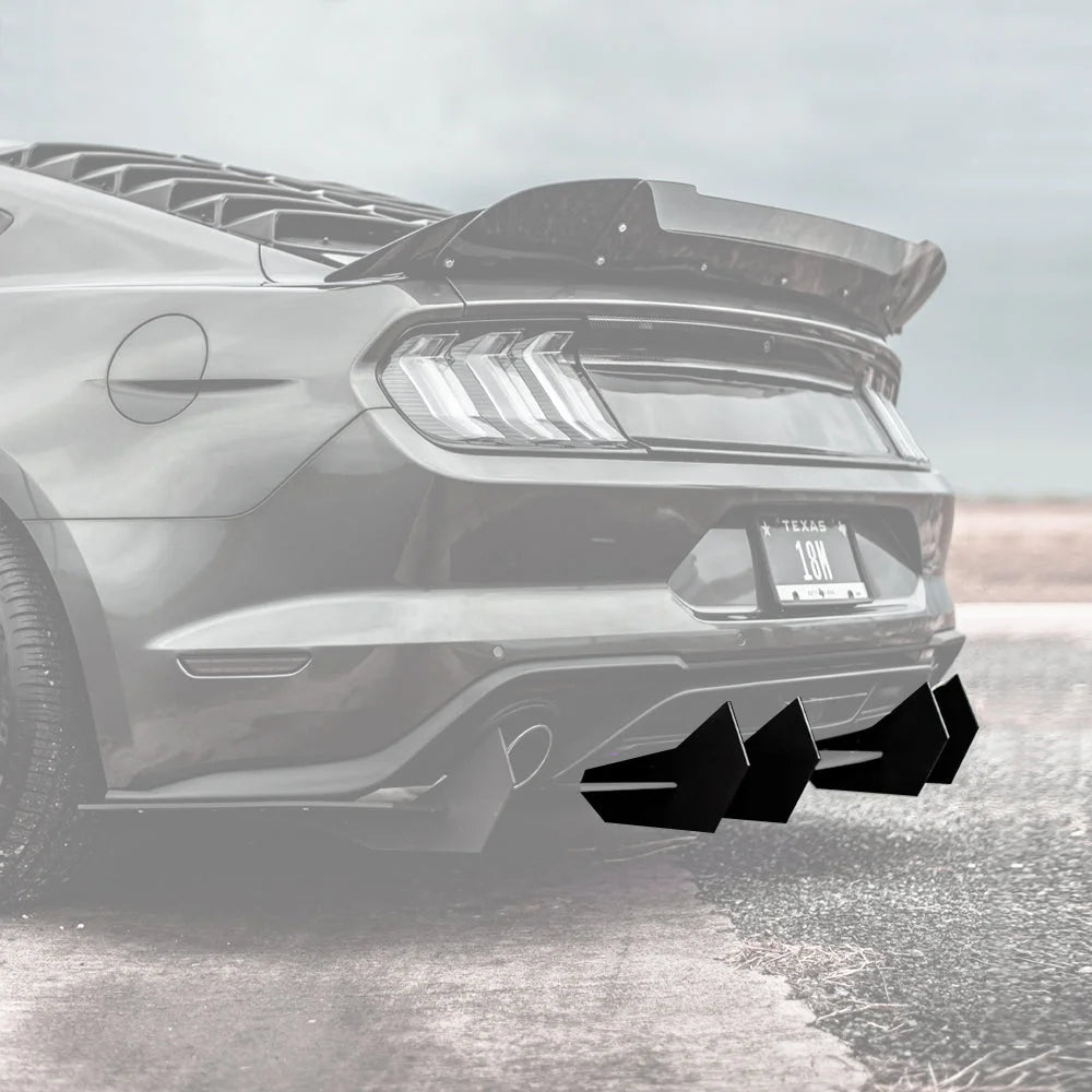 Ford Mustang Main Fin - Classic Edition Rear Diffuser Replacement Parts