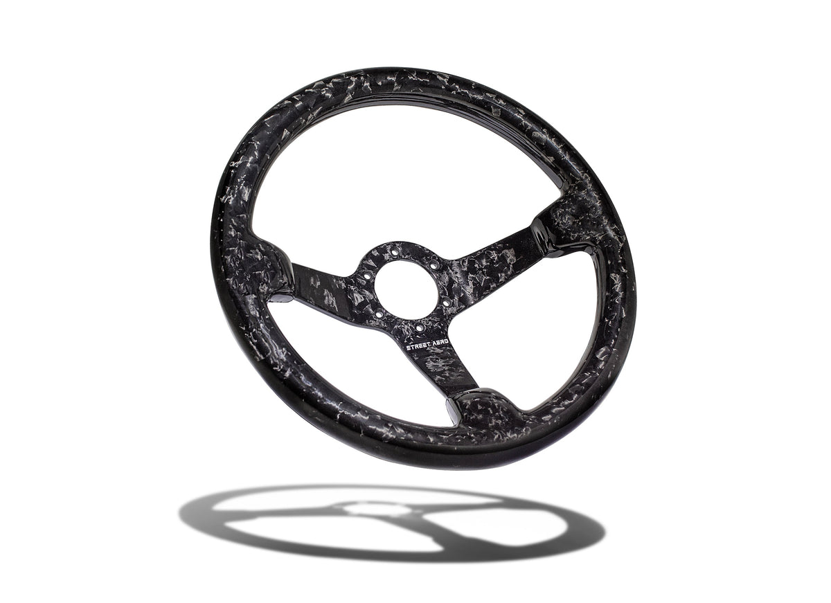 Full Forged Carbon Fiber Steering Wheel Interior Accessories