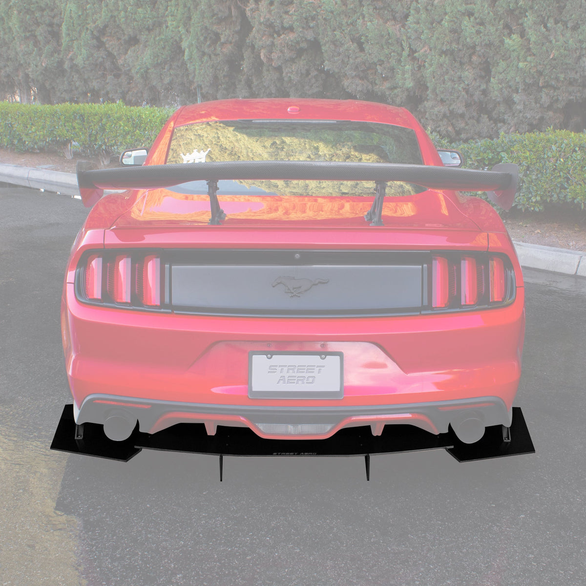 2015-2017 Ford Mustang Gt - Rear Diffuser Aerodynamics