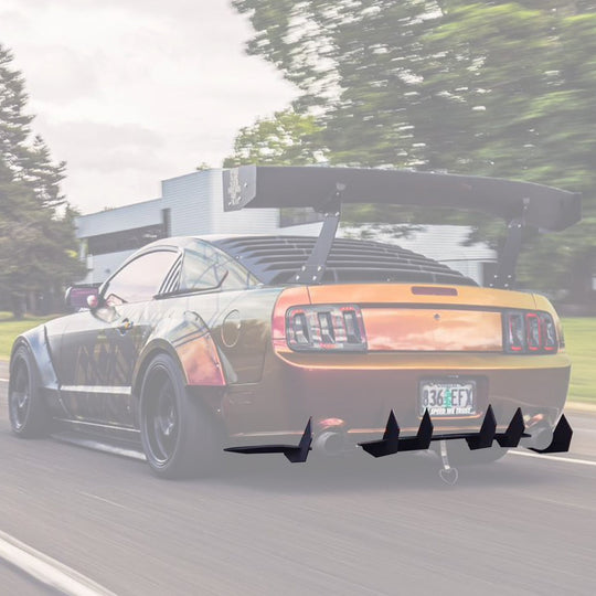 2005-2009 Ford Mustang Gt - Classic Edition Rear Diffuser Aero Dynamics