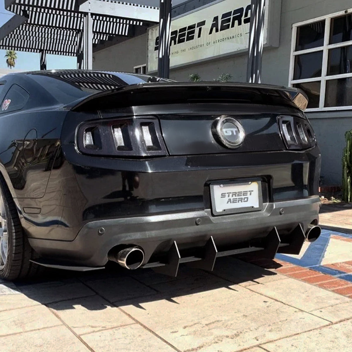 2010 - 2012 Ford Mustang - Classic Edition Rear Diffuser Aero Dynamics