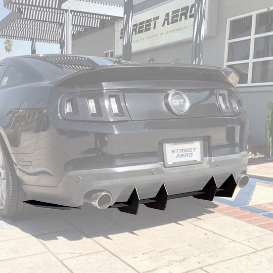 2010 - 2012 Ford Mustang - Classic Edition Rear Diffuser Aero Dynamics
