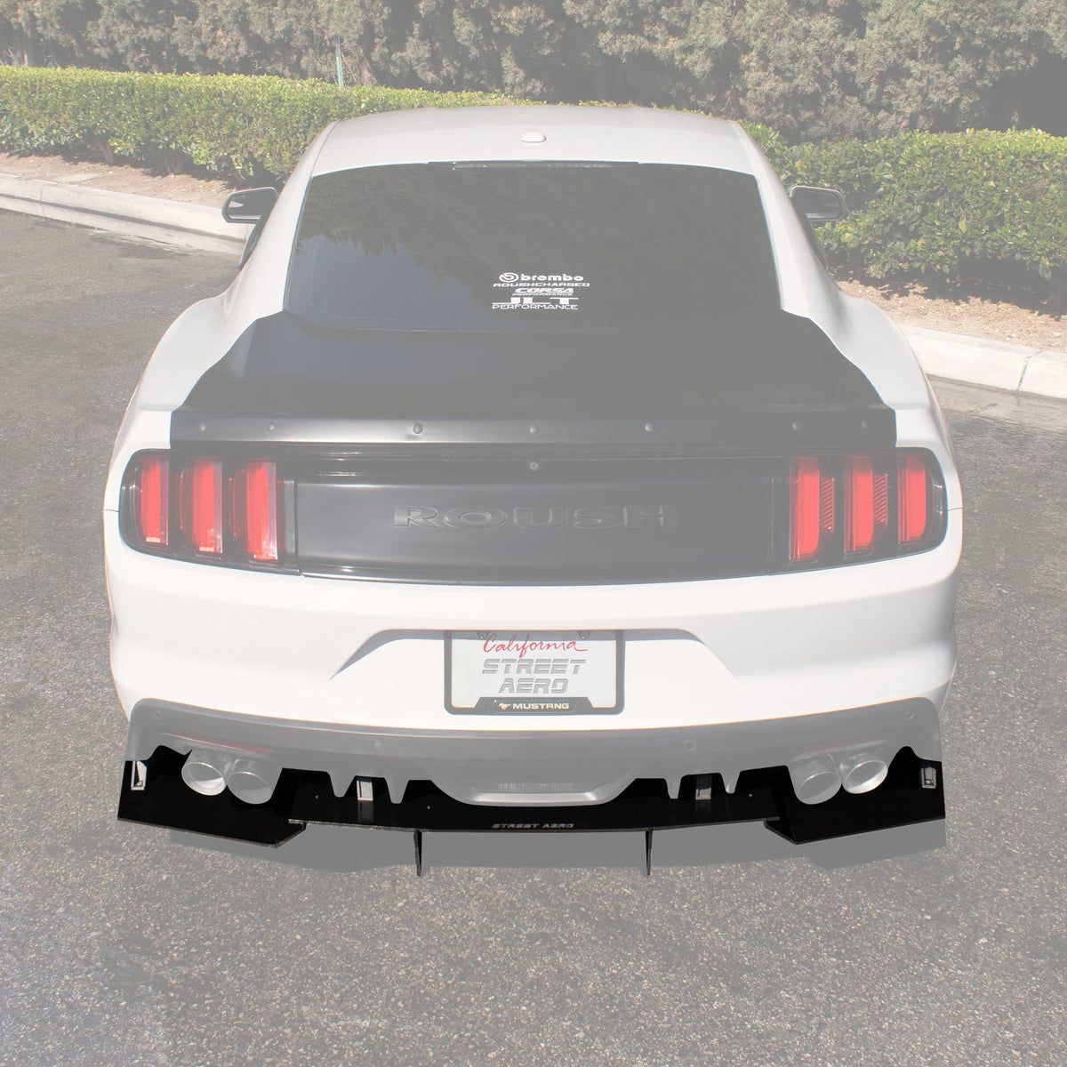 2015-2017 Ford Mustang Roush - Rear Diffuser Aerodynamics