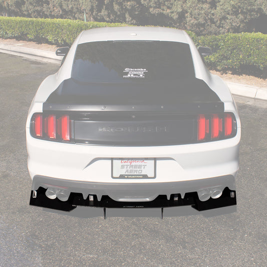 2015-2017 Ford Mustang Roush - Rear Diffuser Aerodynamics