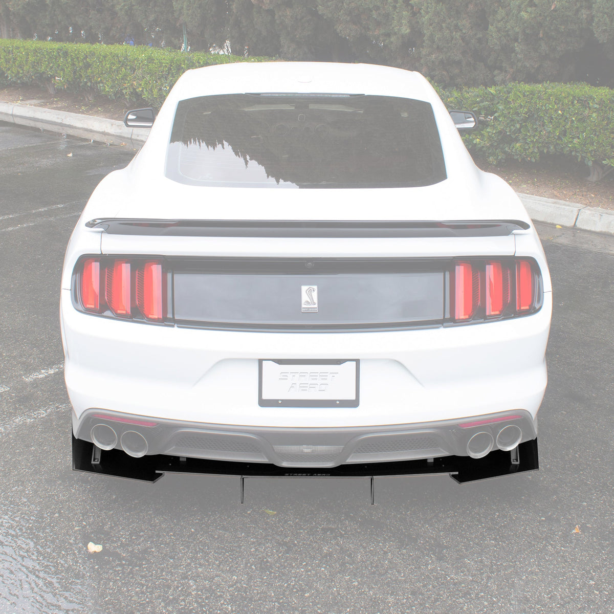 2015-2020 Ford Mustang Shelby Gt350 - Rear Diffuser Aerodynamics