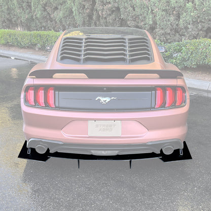 2018-2023 Ford Mustang Ecoboost - Rear Diffuser Aerodynamics