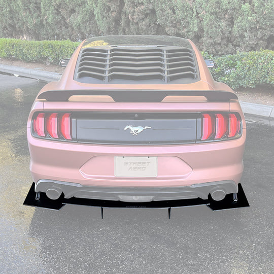 2018-2023 Ford Mustang Ecoboost - Rear Diffuser Aerodynamics