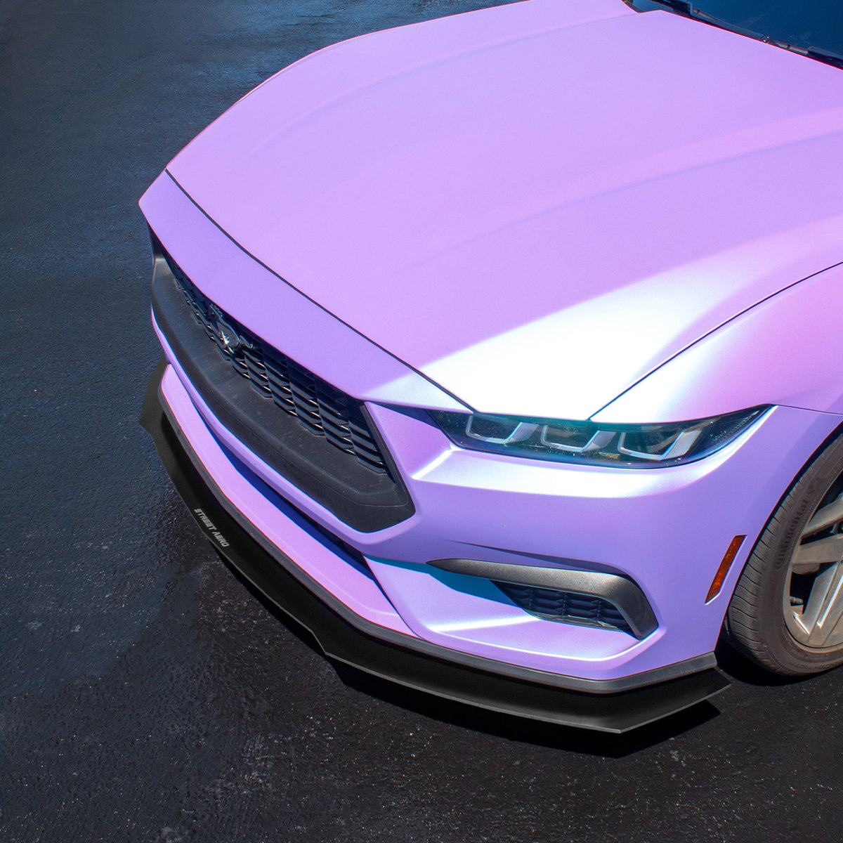 2024 Ford Mustang - Front Splitter Aerodynamics