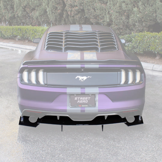 2015-2017 Ford Mustang Gt Premium - Rear Diffuser Aerodynamics