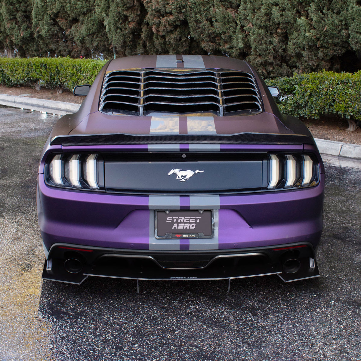 2015-2017 Ford Mustang Gt Premium - Rear Diffuser Aerodynamics