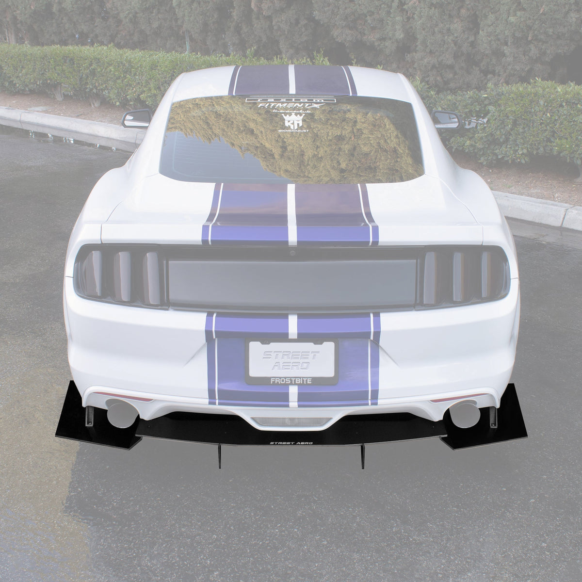 2015-2017 Ford Mustang V6 - Rear Diffuser Aerodynamics