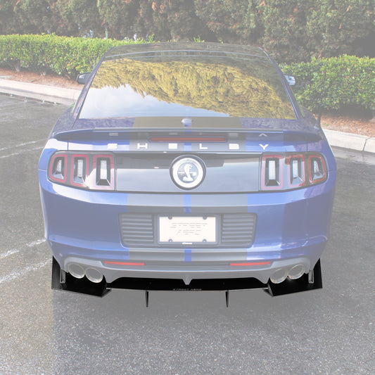 2013-2014 Ford Mustang Shelby Gt500 - Rear Diffuser Aerodynamics