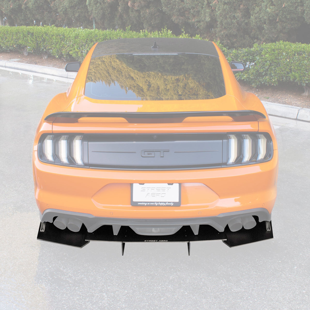 2018-2023 Ford Mustang Gt - Rear Diffuser Aerodynamics
