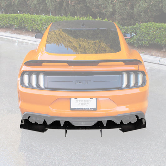 2018-2023 Ford Mustang Gt - Rear Diffuser Aerodynamics