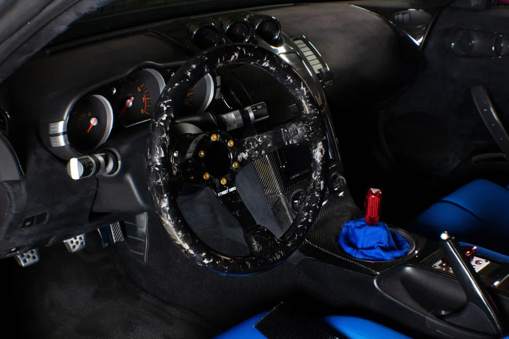 Full Forged Carbon Fiber Steering Wheel Interior Accessories