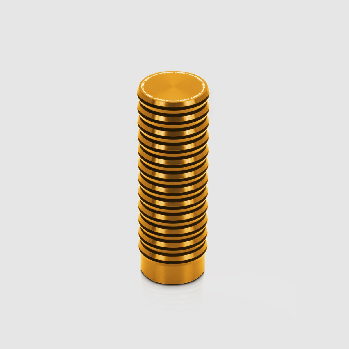 Groovy Billet Shift Knob Gold Vehicle Knobs