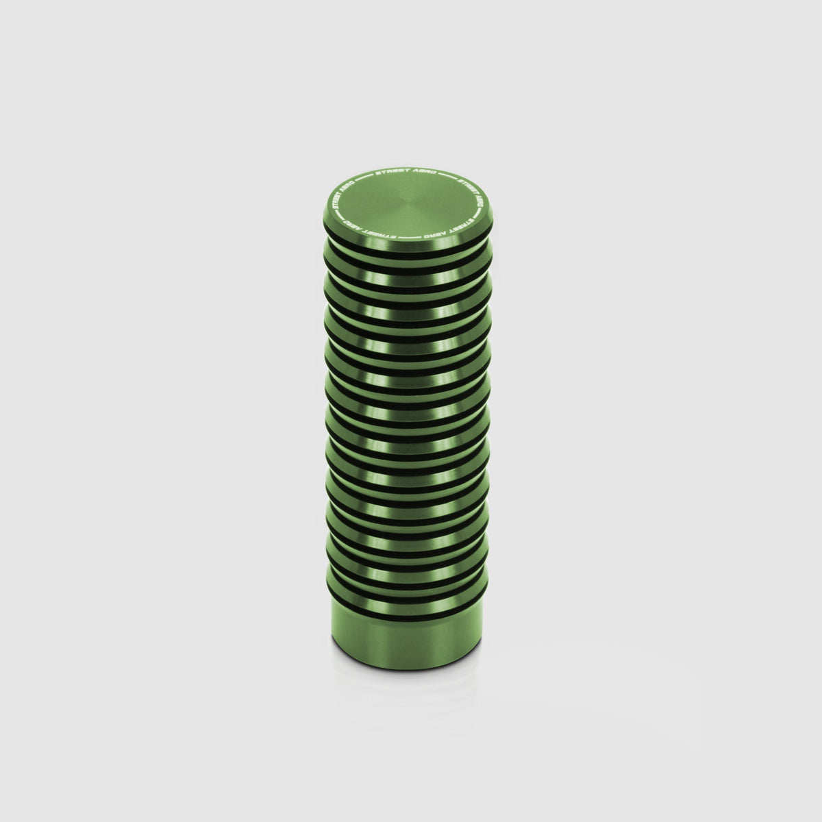 Groovy Billet Shift Knob Green Vehicle Knobs