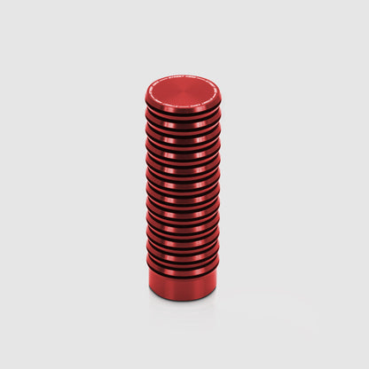 Groovy Billet Shift Knob Red Vehicle Knobs