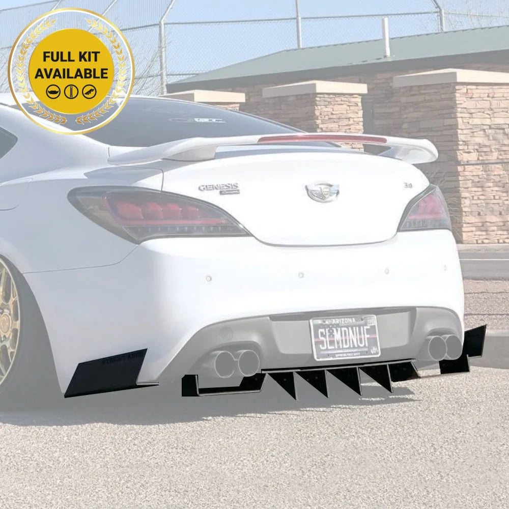 Hyundai Genesis Coupe - OG Edition Rear Diffuser – Street Aero