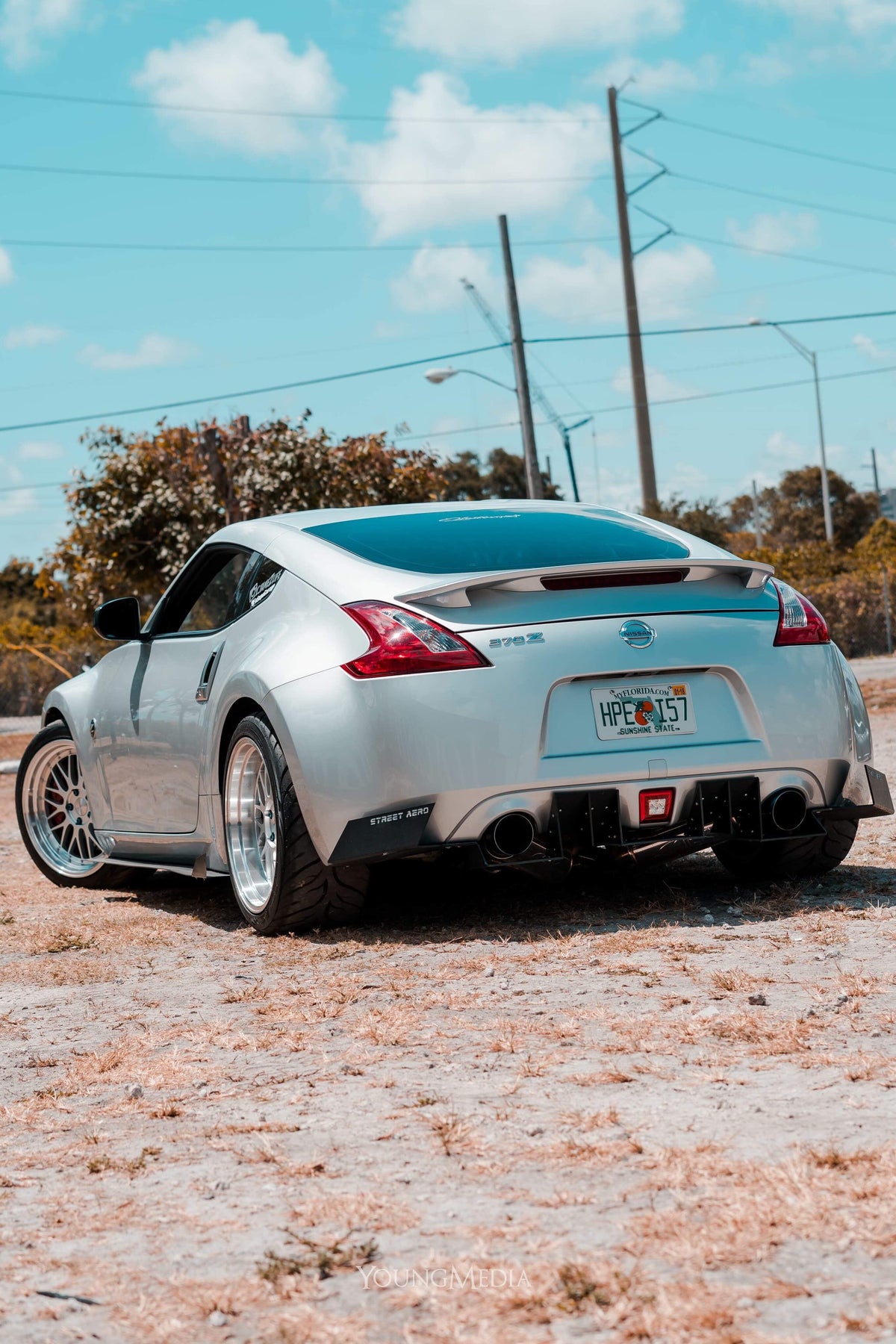 Nissan 370Z - Classic Edition Rear Diffuser Aerodynamics