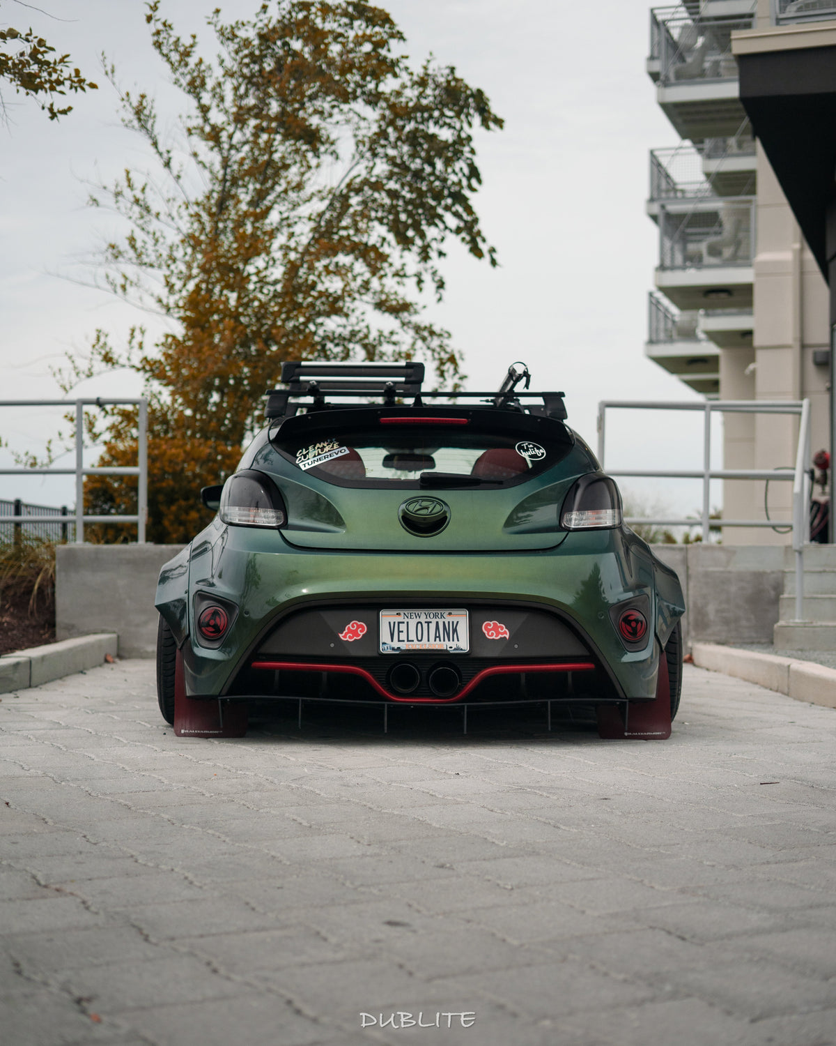 Veloster turbo rear diffuser