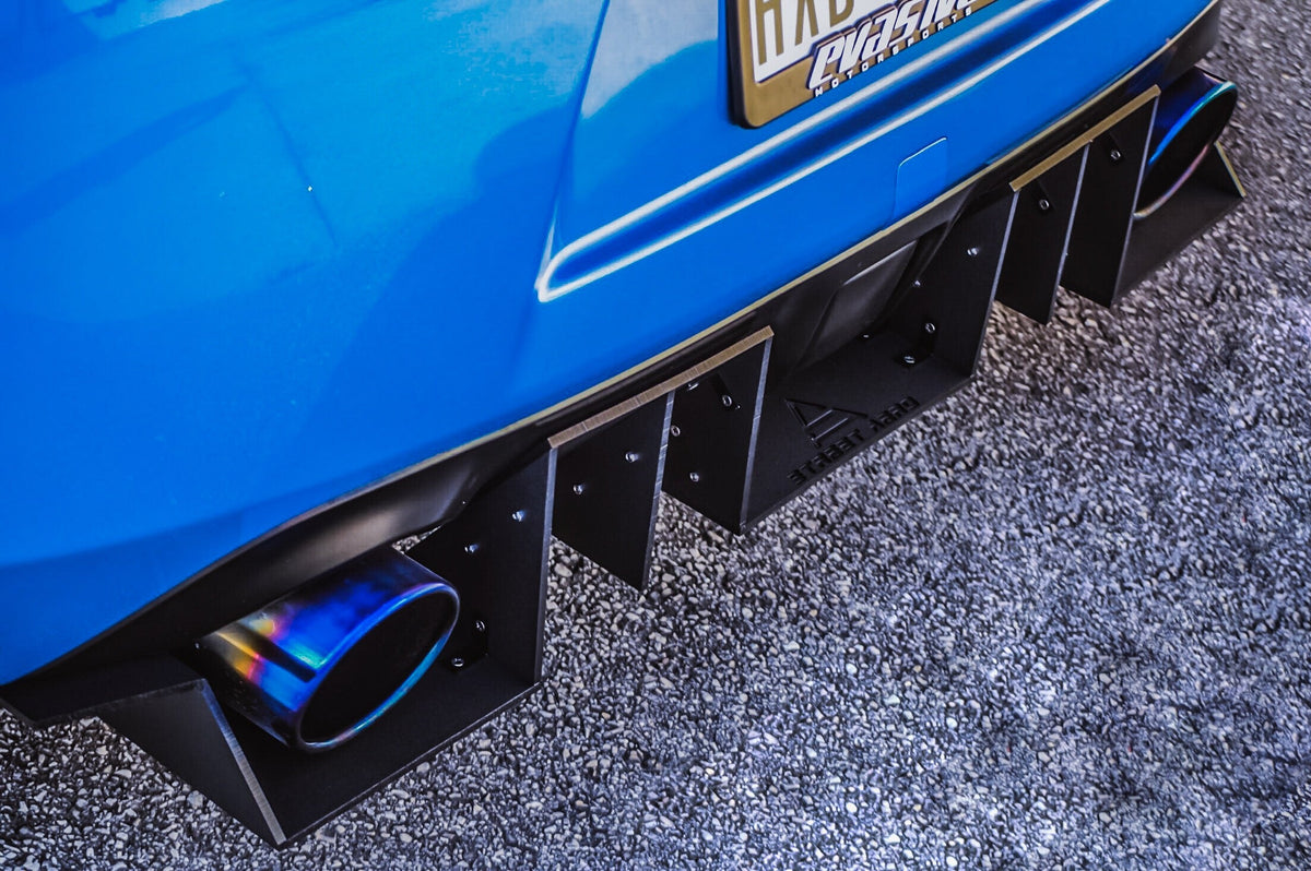 Nissan 370Z - Classic Edition Rear Diffuser Aerodynamics