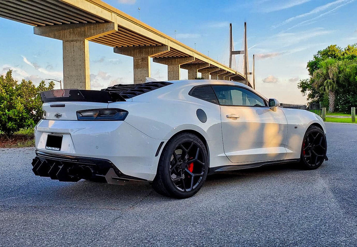 2016-2023 Chevrolet Camaro Ss (Quad Exhaust) - Classic Edition Rear Diffuser Aerodynamics