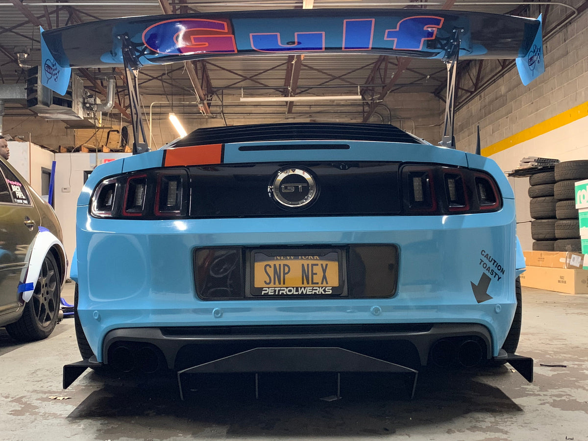 2013-2014 Ford Mustang - Classic Edition Rear Diffuser Aero Dynamics