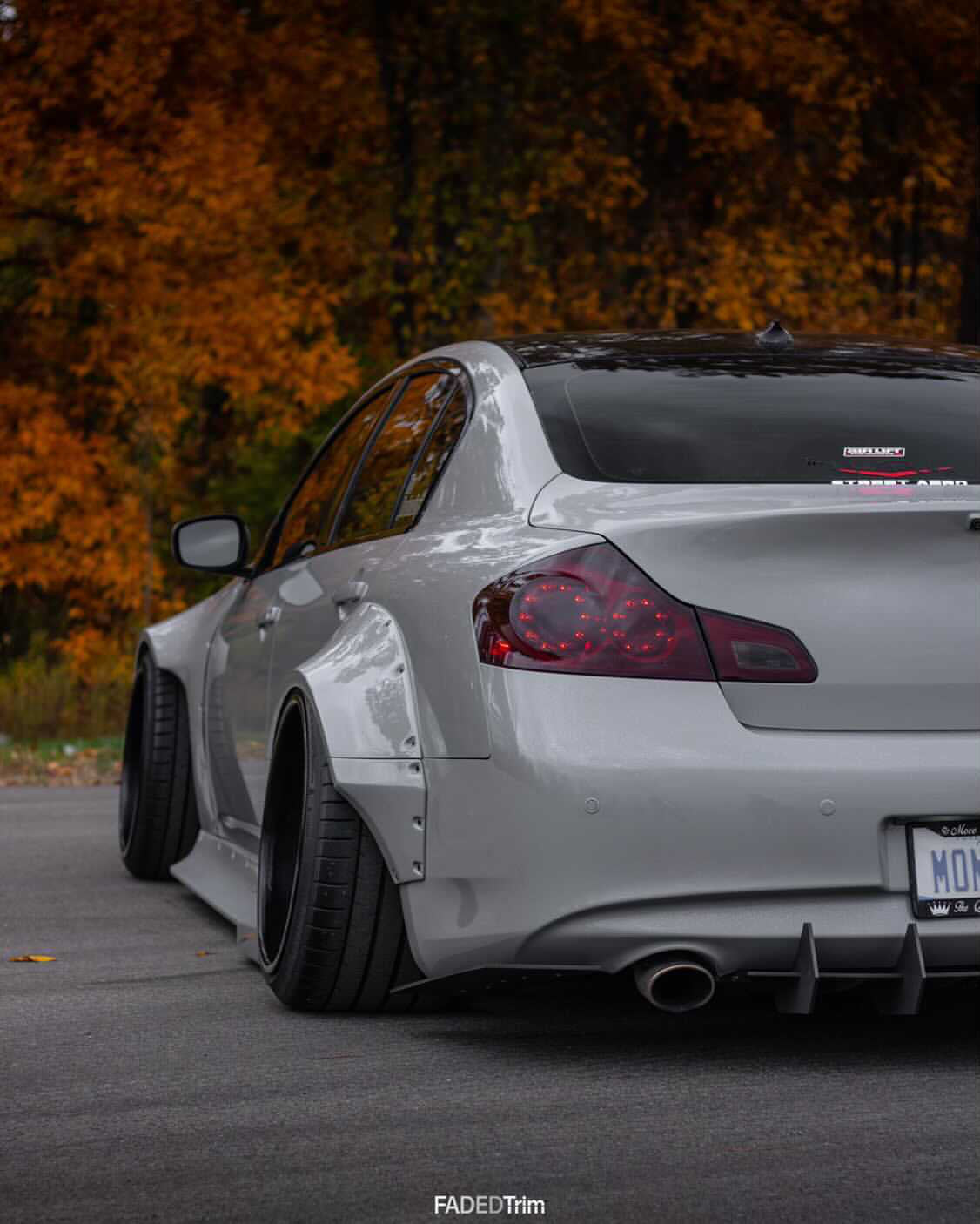 Infiniti G37 (Sedan) - Classic Edition Rear Diffuser Aero Dynamics
