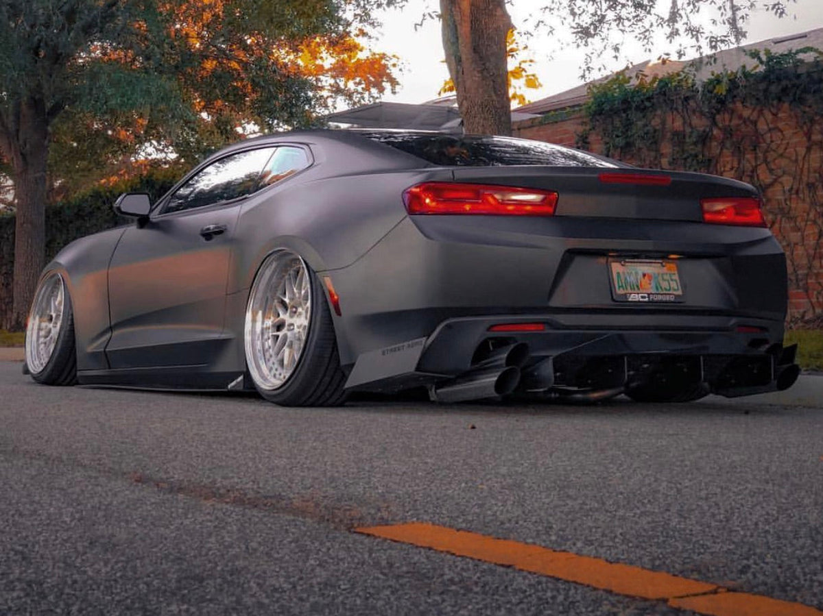 2016-2018 Chevrolet Camaro Rs - Classic Edition Rear Diffuser Aero Dynamics
