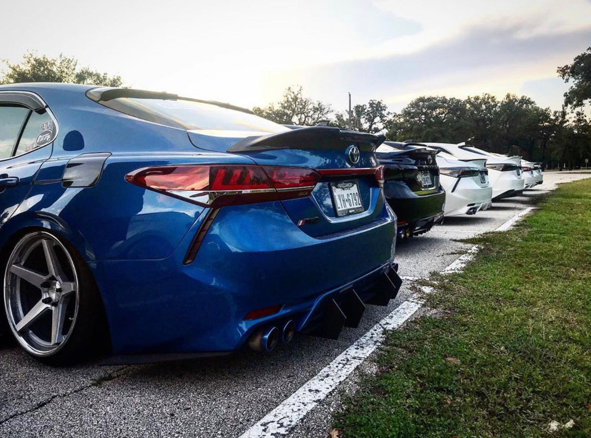 2018-2023 Toyota Camry - Classic Edition Rear Diffuser Aerodynamics