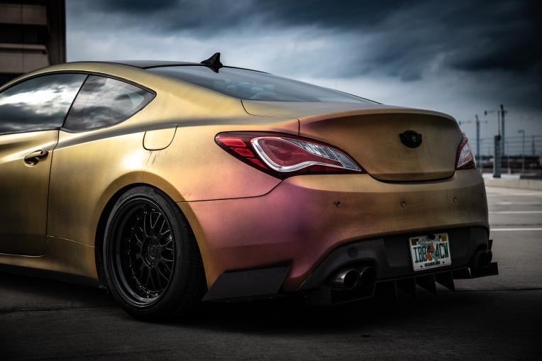 Hyundai Genesis Coupe - Classic Edition Rear Diffuser Aerodynamics